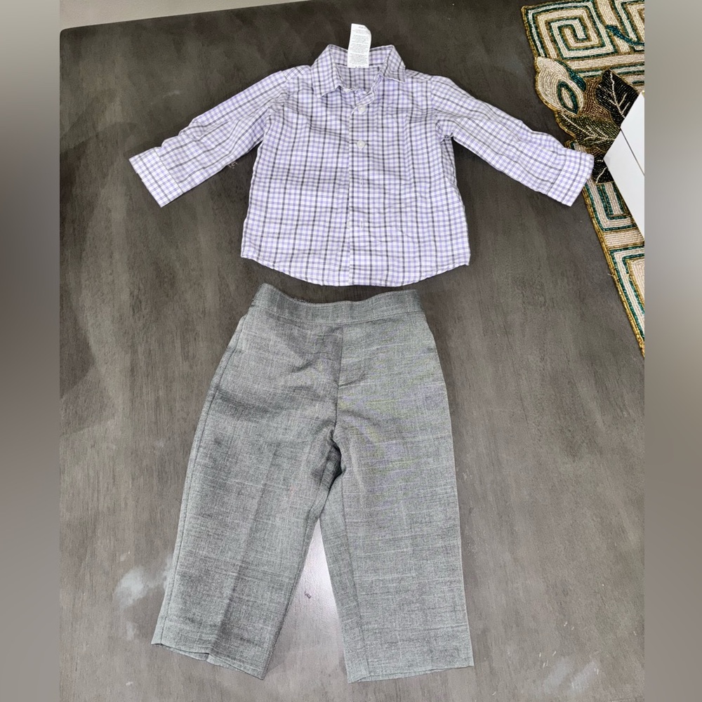 Baby boy 12 M 2 piece formal set